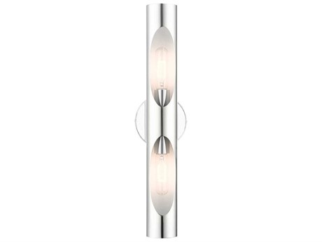 Livex Lighting Novato 2-Light Polished Chrome Wall Sconce