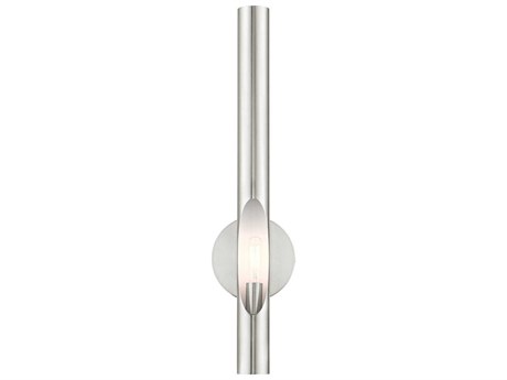 Livex Lighting Acra 1-Light Brushed Nickel Wall Sconce