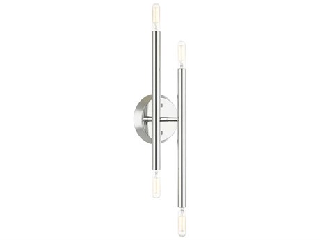 Livex Lighting Soho 4-Light Polished Chrome Wall Sconce
