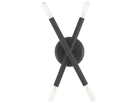 Livex Lighting Soho 4-Light Scandinavian Gray Wall Sconce