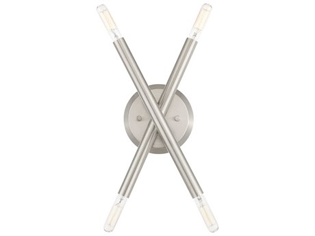 Livex Lighting Soho 4-Light Brushed Nickel Wall Sconce