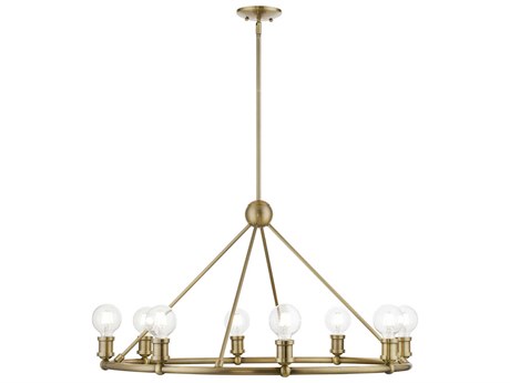 Livex Lighting Lansdale 8-Light Antique Brass Chandelier