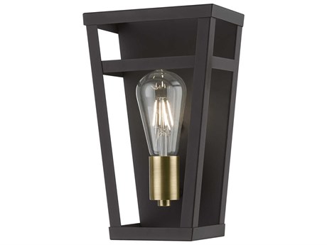 Livex Lighting Schofield 1-Light Bronze Antique Brass Wall Sconce