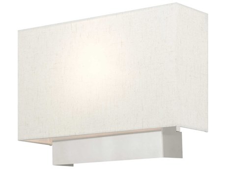 Livex Lighting Meadow 1-Light Brushed Nickel Wall Sconce
