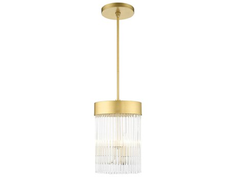 Livex Lighting Norwich 3-Light Soft Gold Crystal Candelabra Chandelier