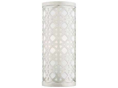 Livex Lighting Calinda 1-Light Brushed Nickel Wall Sconce
