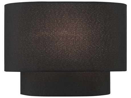 Livex Lighting Bainbridge 1-Light Black Wall Sconce