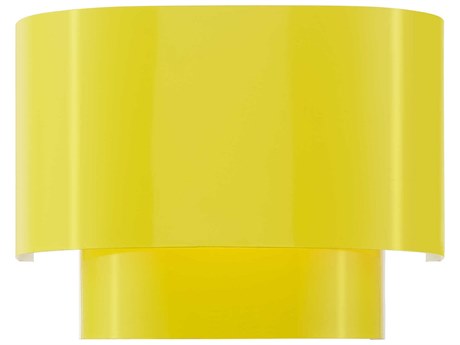 Livex Lighting Springview 1-Light Shiny Yellow Wall Sconce