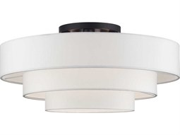 熱い販売 Cypola Meyda 4-Light Mount Flush Semi Bowl Bronze Nickel シャンプー