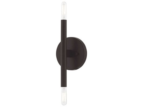 Livex Lighting Copenhagen 2-Light Bronze Wall Sconce