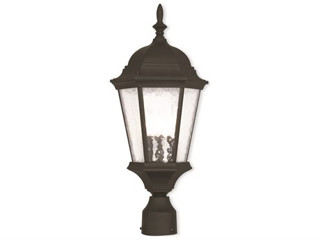 Livex Lighting Hamilton 3 - Light Outdoor Post Light