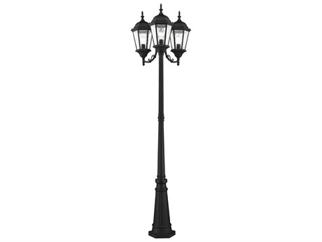 Livex Lighting Hamilton 3 - Light Outdoor Post Light
