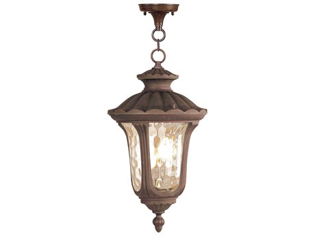 Livex Lighting Oxford 3 - Light Outdoor Hanging Light