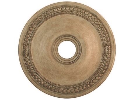 Livex Lighting Wingate Antique Silver Leaf 24" Ceiling Medallion