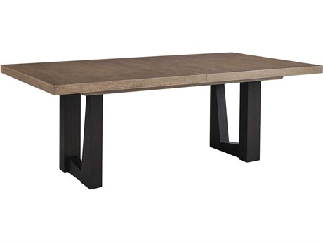Lexington Zanzibar Extendable Rectangular Wood Tunis Senegal Dining Table