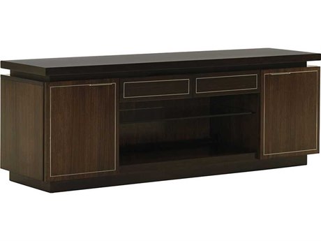 Lexington Macarthur Park 68" Walnut Wood Warm Mocha Brown Media Console