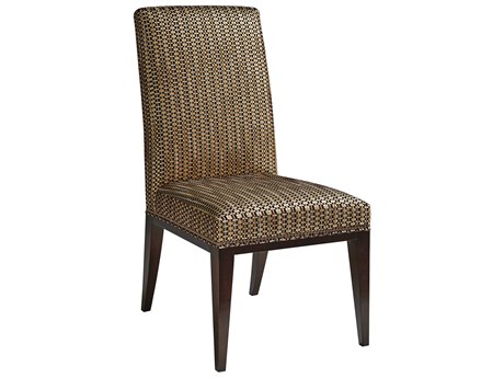 Lexington Upholstery Brown Leather Side Dining Chair