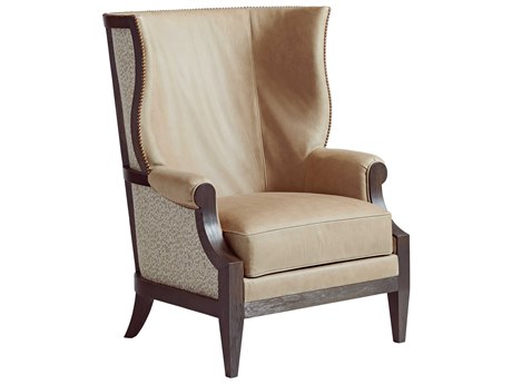 Lexington Silverado Tan Leather Accent Chair