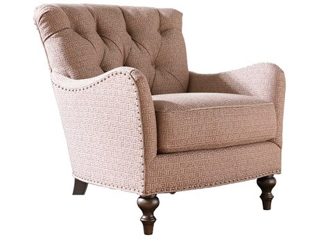 Lexington Oyster Bay Pink Fabric Accent Chair