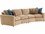 Lexington Silverado 126" Wide Cream Leather Upholstered Sectional Sofa  LX01787852S0340