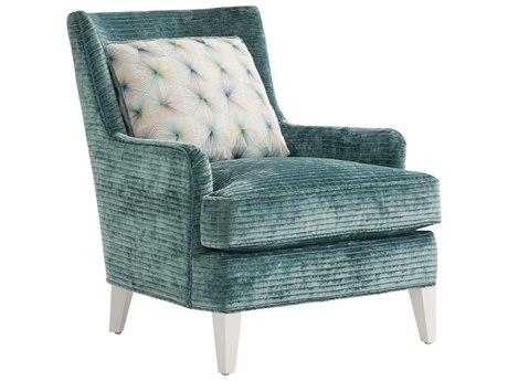 Lexington Avondale Blue Fabric Accent Chair