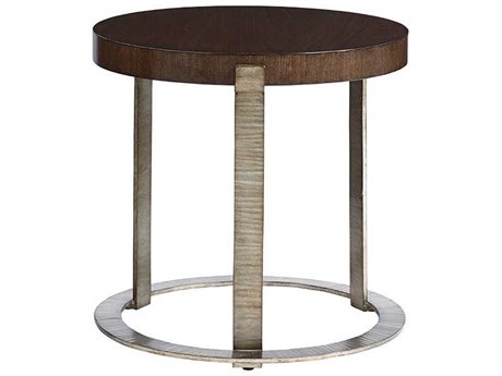 Lexington Laurel Canyon Round Wood End Table