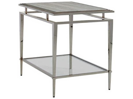 Lexington Rectangular Marble End Table