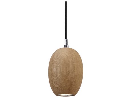 Luxcambra Creta 1-Light Chrome Brown Mini Pendant