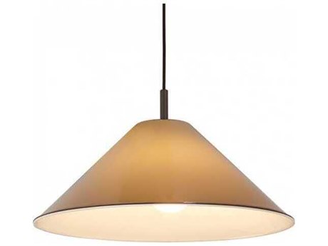 Luxcambra Conica 1-Light Black Gray Pendant