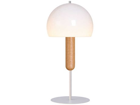 Luxcambra Mad White Polycarbonate Table Lamp