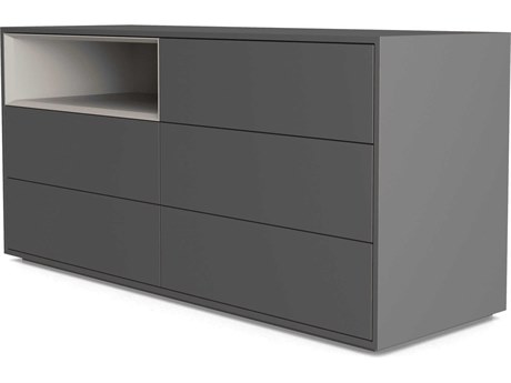 Luxcor Modluxe Beverly Dresser Dark Gull Gray
