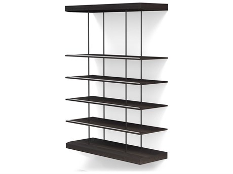 Luxcor Modluxe Laurel Bookshelf in Smoked Oak
