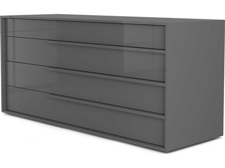 Luxcor Modluxe Harrow Dresser Glossy Dark Gull Gray