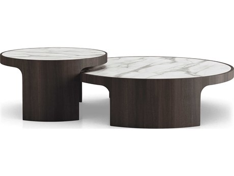 Luxcor Modluxe Thorne Coffee Tables White Marble Ceramic