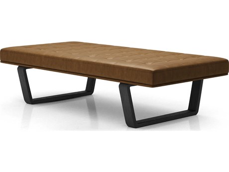 Luxcor Modluxe Novara Bench in Aged Caramel Leather