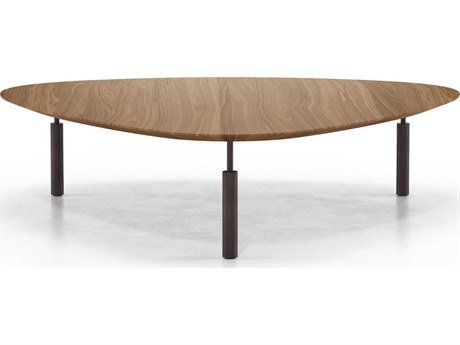 Luxcor Modluxe Livingston Coffee Table High in Walnut and Chocolate