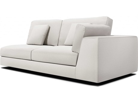 Luxcor Modluxe Vera Modular Right Arm Sofa in Chalk Fabric