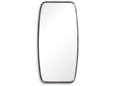 Luxecor Illumination Antique Silver Leaf Rectangular Wall Mirror