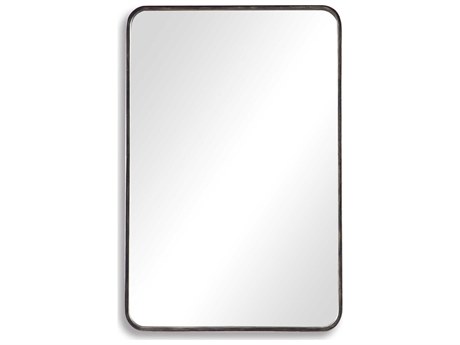 Luxecor Illumination Dark Bronze Gold Rectangular Wall Mirror