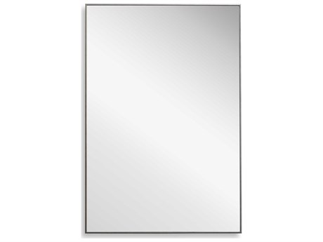 Luxecor Illumination Silver Rectangular Wall Mirror
