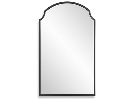 Luxecor Illumination Satin Black Wall Mirror