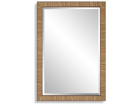 Luxecor Illumination Dark Brown Rectangular Wall Mirror
