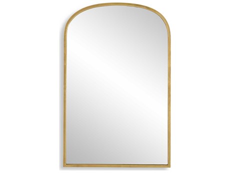 Luxecor Illumination Gold Leaf Wall Mirror