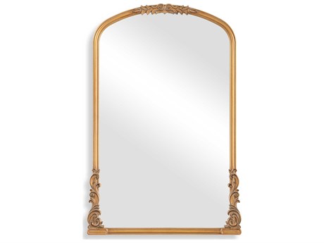 Luxecor Illumination Antique Gold Wall Mirror