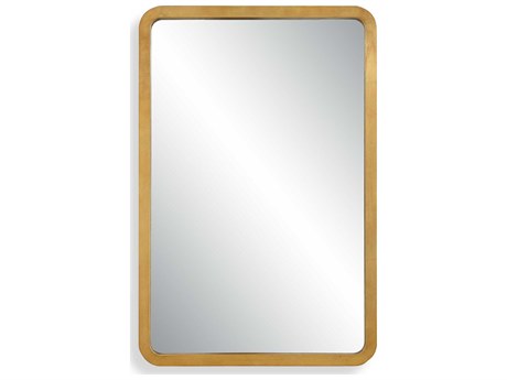 Luxecor Illumination Gold Leaf Rectangular Wall Mirror
