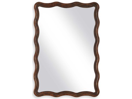 Luxecor Illumination Antique Bronze Gold Rectangular Wall Mirror