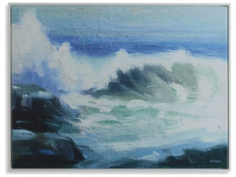 Luxecor Illumination Wave Canvas Wall Art