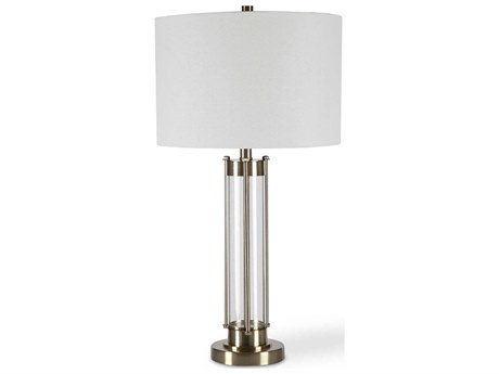 Luxecor Illumination Brass Round Hardback Buffet Lamp