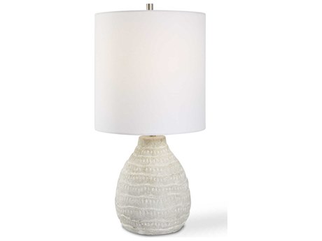 Luxecor Illumination Antique White Table Lamp