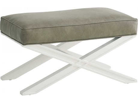 Lexington Avondale Sanibel Leather Ottoman